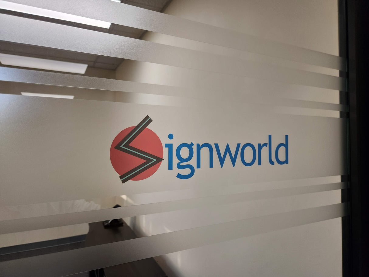 Signworld Printable Frosted Window Privacy Film - 54" x 150'