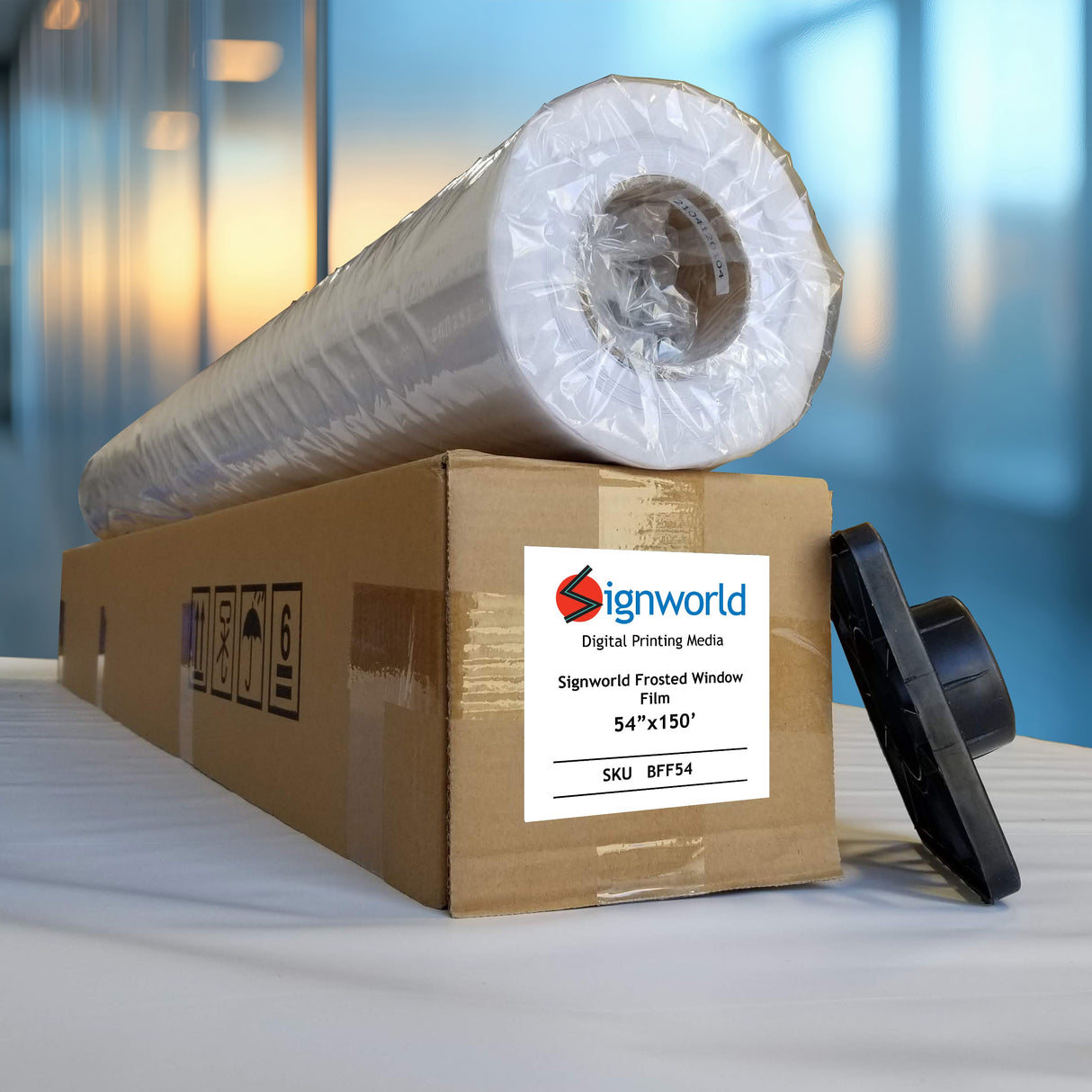 Signworld Printable Frosted Window Privacy Film - 54" x 150'