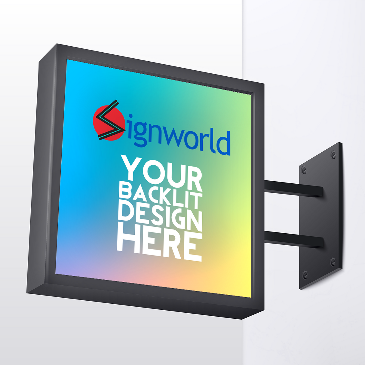 Custom Size Backlit Film Printing - Adhesive Back