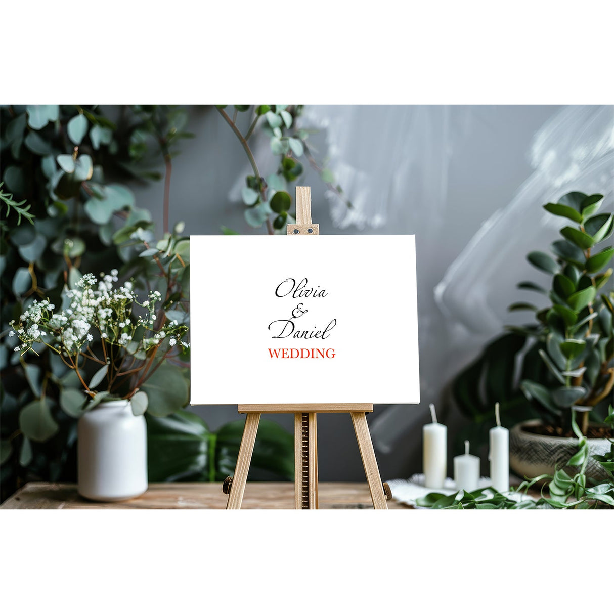 Custom Rigid PVC Sign Print (Rectangular Shape)