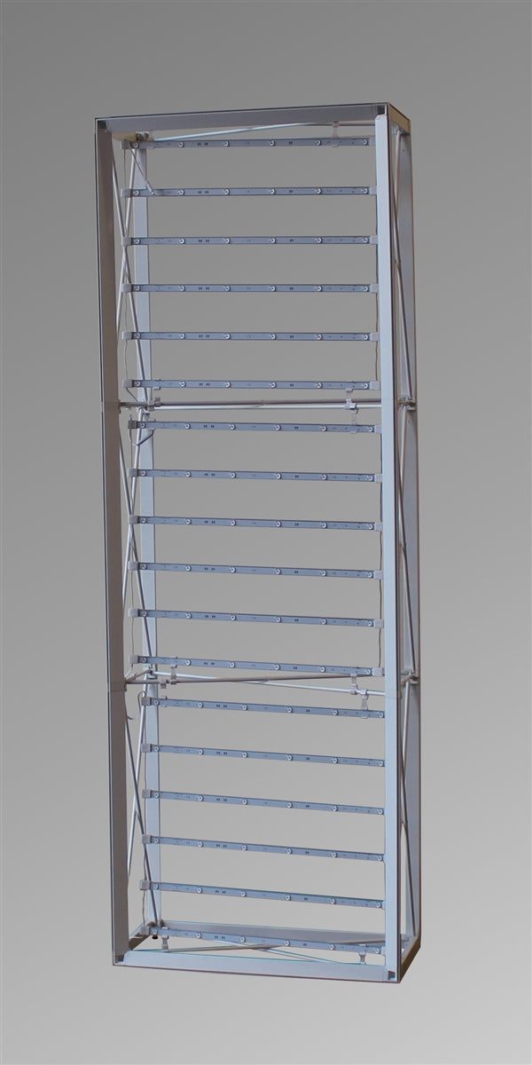 Illuminated 2.5 ft Pop Up Display - Display Frame with LED