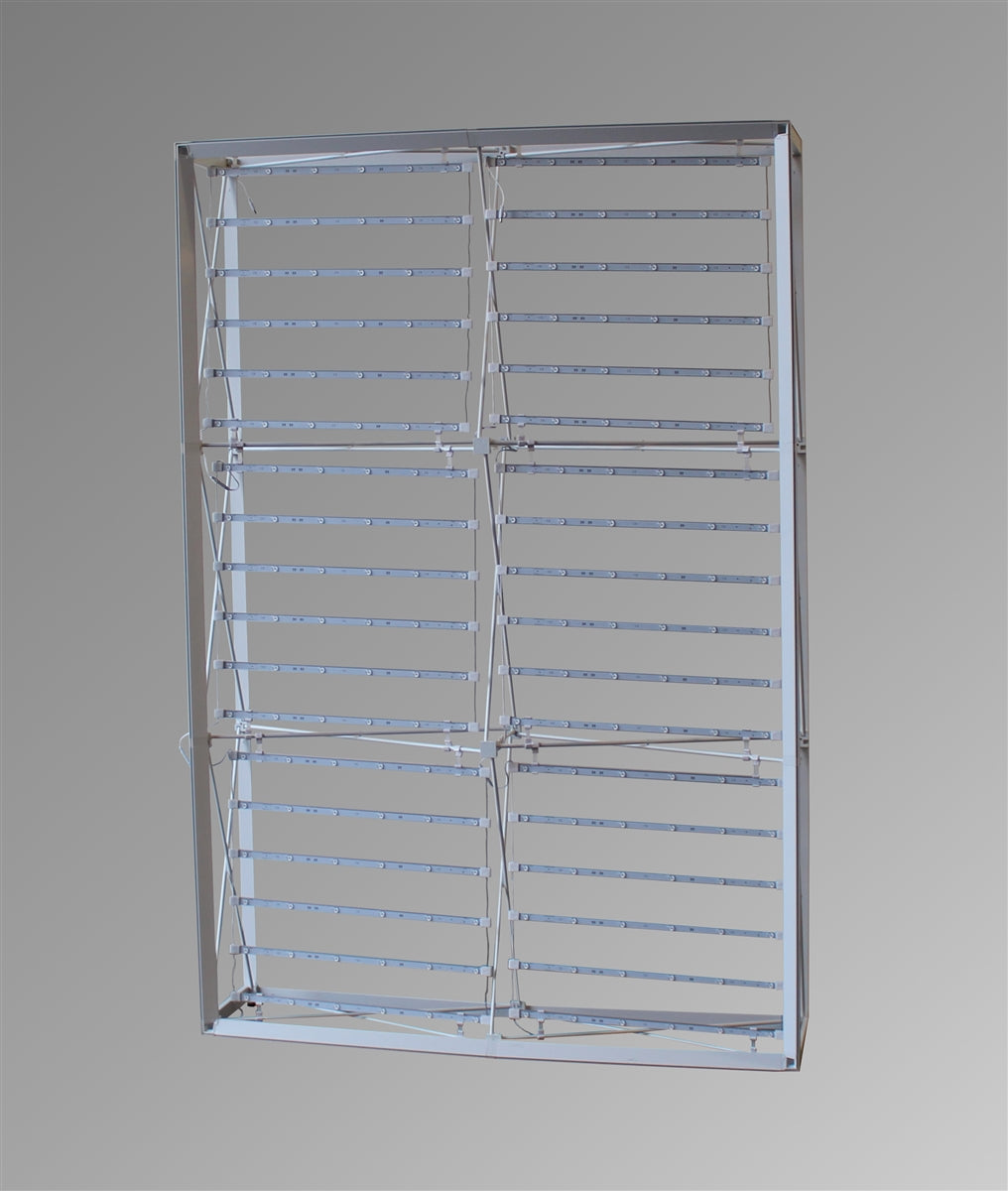 Illuminated 5 ft Pop Up Display - Display Frame with LED