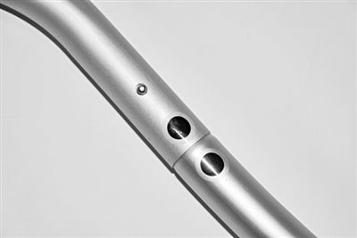 6 ft Table Top Curve Tube Display with Double Sided Fabric Print