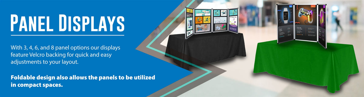 Panel Trade Show Displays, Table Top Panel Display - Signworld America ...