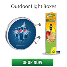 Outdoor Light Boxes, Double Sided Light Boxes, LED Light Boxes ...