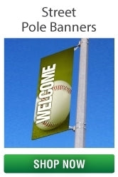 Street Pole Banners Banners for 36" Pole Brackets