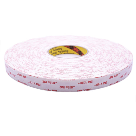 3M 4945 VHB White Foam Double-Sided Tape - 3/4" x 108' (36 yds)