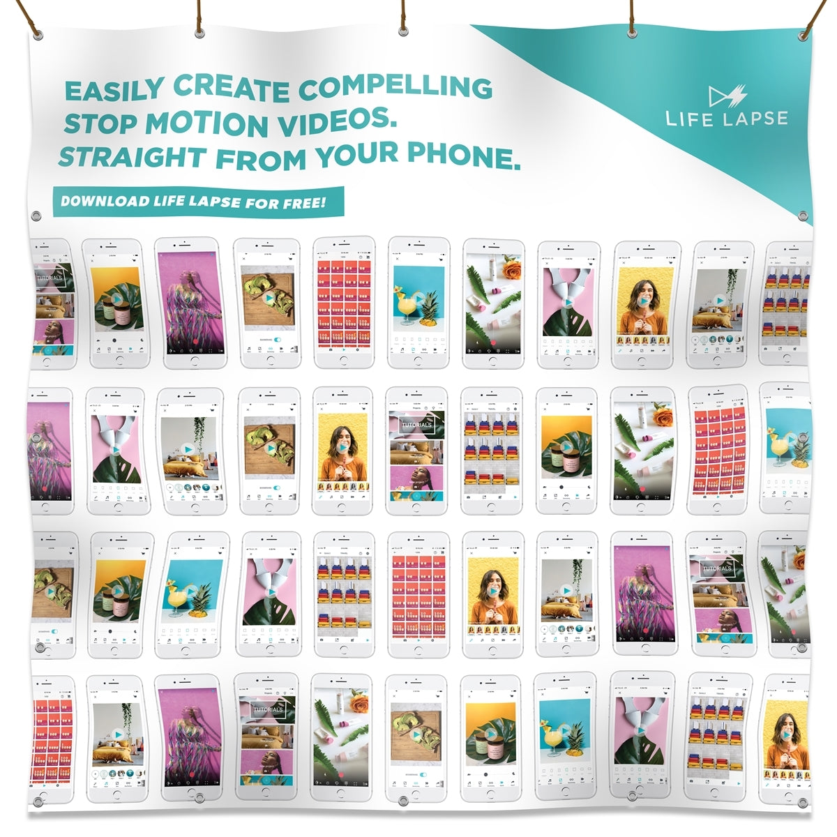 Custom Size 9 oz Stretch Fabric Printing