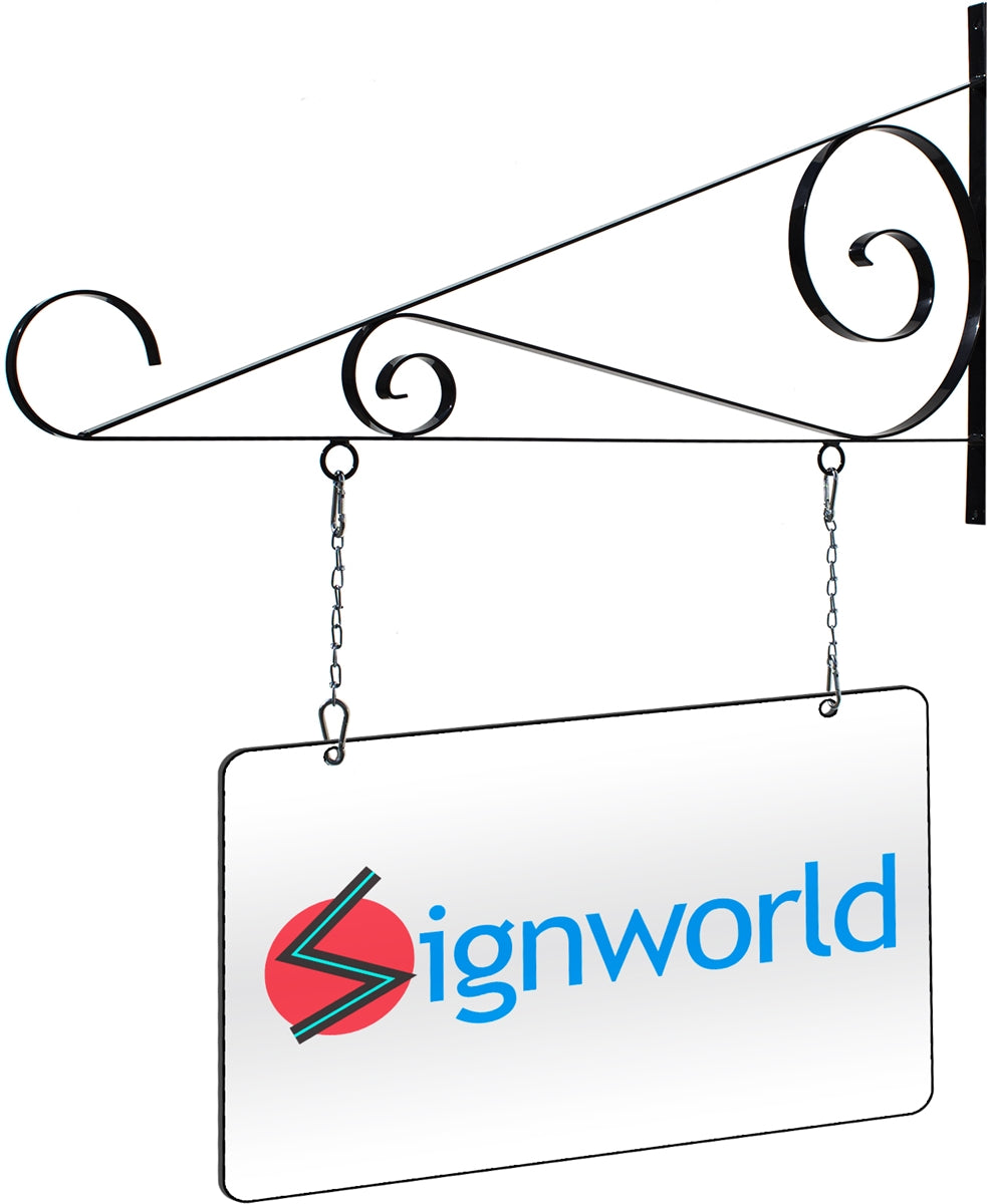 Replacement Double Sided Print for Scroll Bracket - 36"