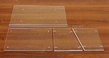 Clear Acrylic Tabletop Podium/ Lectern (23-1/2"W x 10-1/2"H x 14-1/4"D)