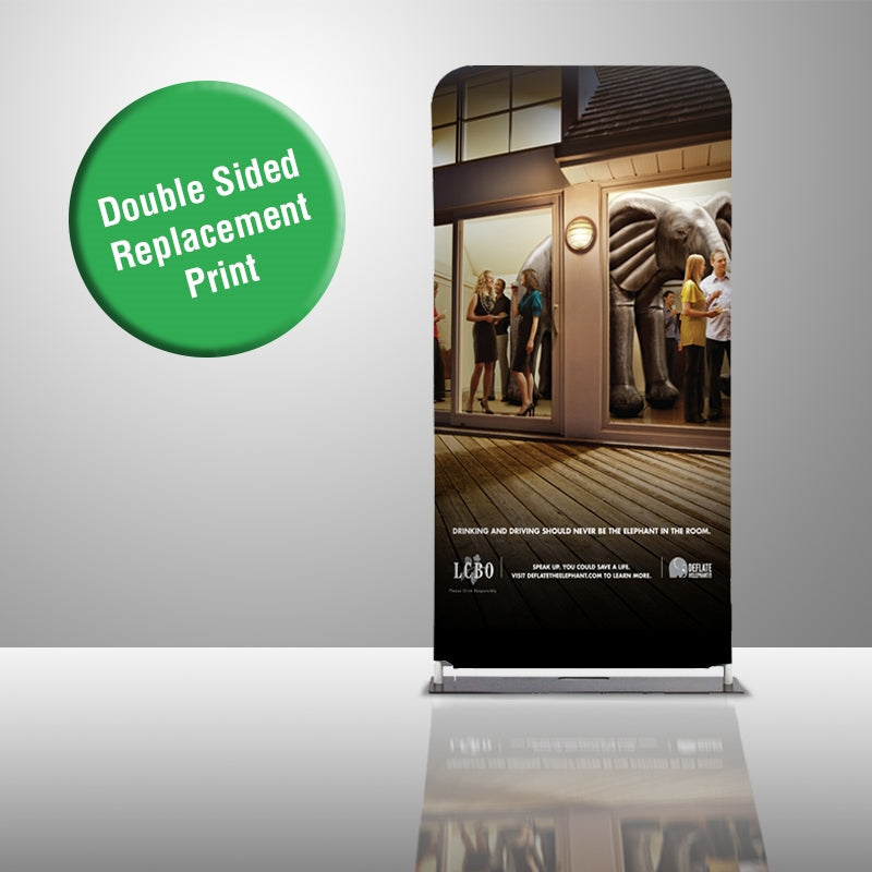 Double Sided Fabric Print for PWT436 3 ft - Replacement Print