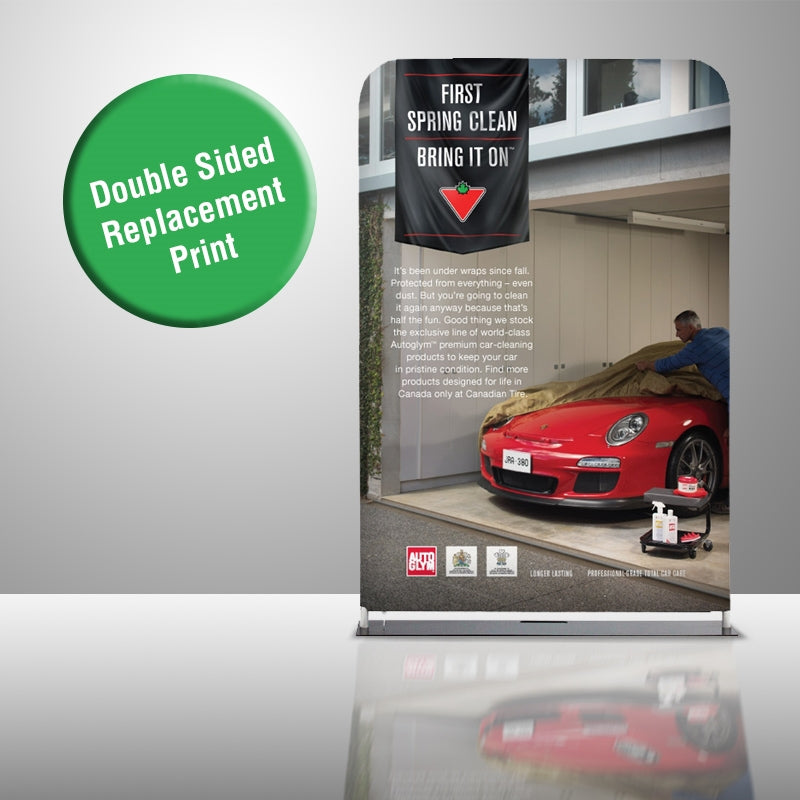 Double Sided Fabric Print for PWT448 4 ft - Replacement Print