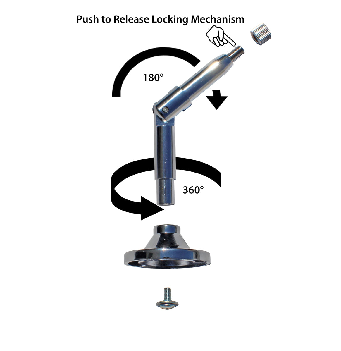 Cable Display Systems: Universal Jointed Gripper - 6 pcs