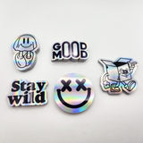 Holographic Die-Cut Stickers
