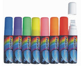 Fluorescent Liquid Chalk Markers Large Flat Tip - Set of 8