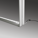 20FT Slim Modular Lightbox Display with Double Sided Fabric Print