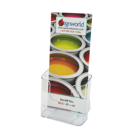 Tri-Fold Brochure Holder - 1 Pocket