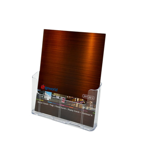 Letter Size Brochure Holder - 1 Pocket
