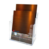 Letter Size Brochure Holder - 2 Pockets