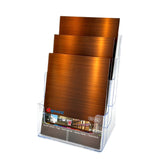 Letter Size Brochure Holder - 3 Pockets