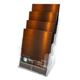 Letter Size Brochure Holder - 4 Pockets