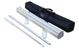 Table Top Retractable Roll Up Banner Stand 33" with Vinyl Print