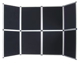 8 Panel Table Top Display