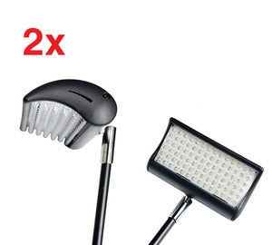 LED Light for Fabric Pop Up Display - 2 Lights – Display-Wholesale.com