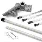 Street Pole Banner Brackets 36" with 36" x 48" Vinyl Banner