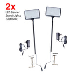 10 ft Curve Tube Display - Display Frame Only