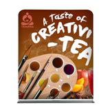 5 ft Straight Tube Display With Fabric Print