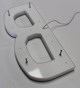 Full Lit 3D Acrylic Letters for Indoor & Outdoor Signage - 200"W X 20"H