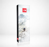 Illuminated 2.5 ft Pop Up Display with Fabric Print