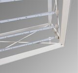 Illuminated 7.5 ft Pop Up Display - Display Frame with LED