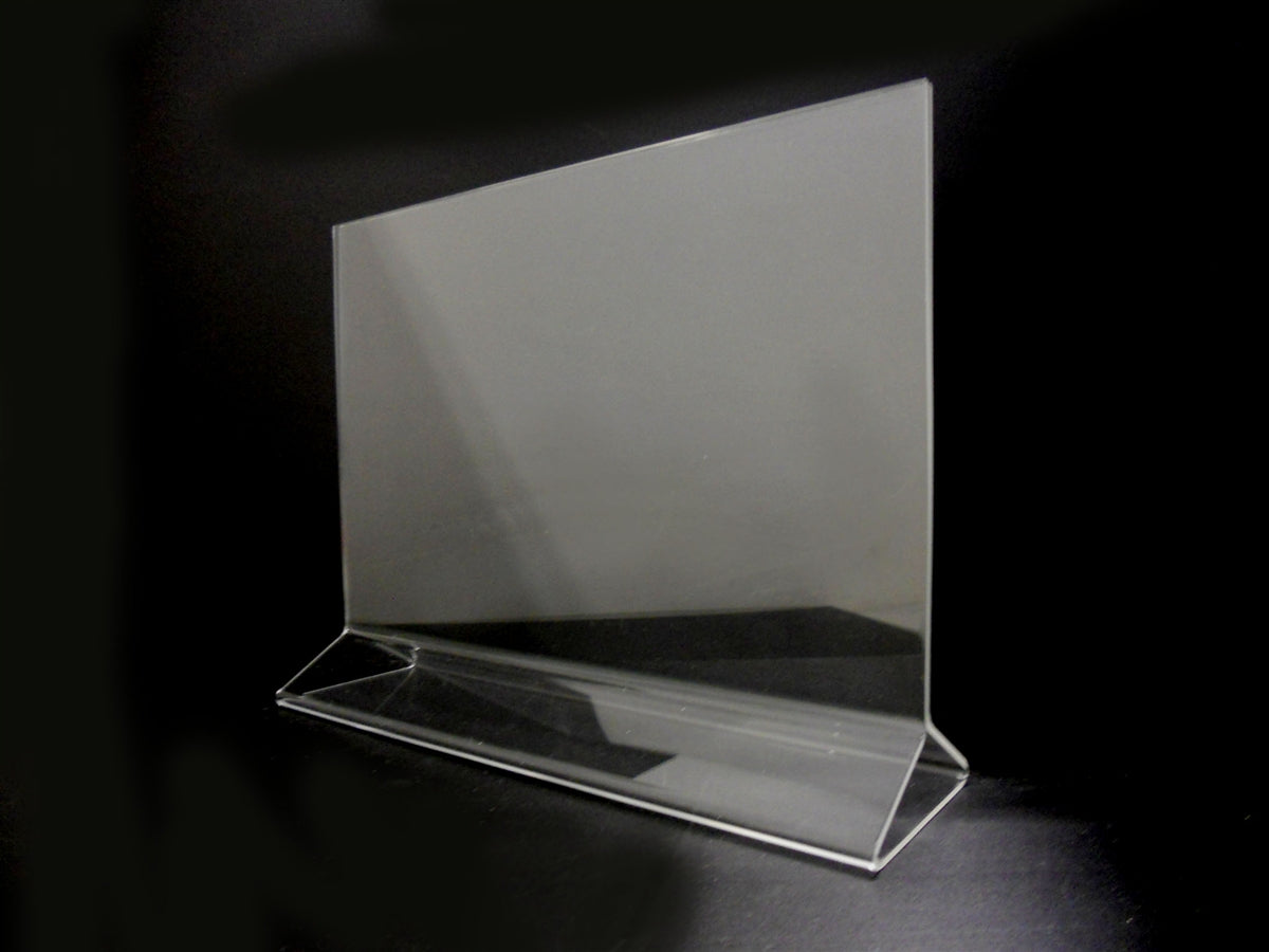Top Load Display Acrylic Top Loading Display Sign Holder 11