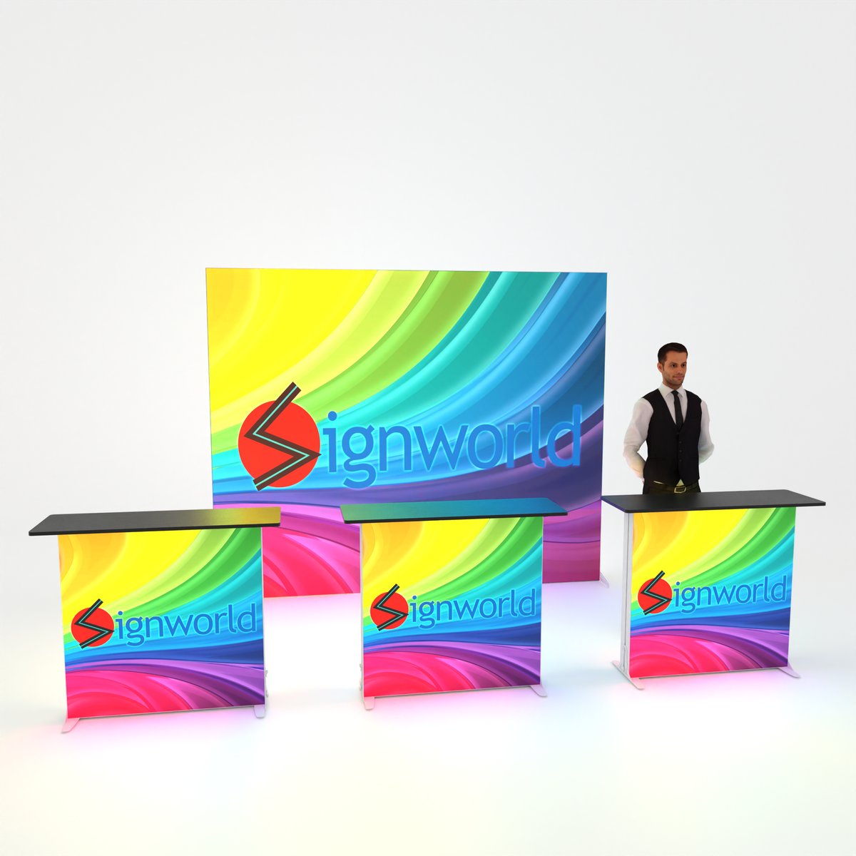 Trade Show Backlit Display Set - E – Display-Wholesale.com