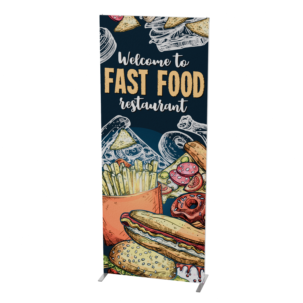 3 ft Ultrathin Display with Print