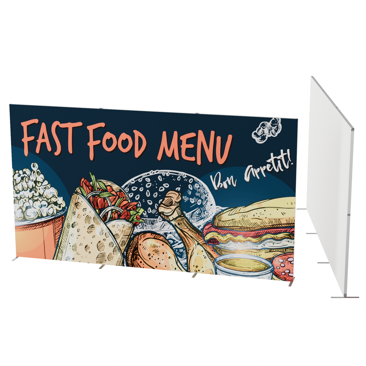 15 ft Ultrathin Display with Print