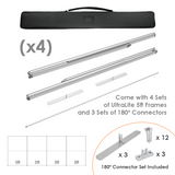 20 ft Ultrathin Display with Double Sided Print