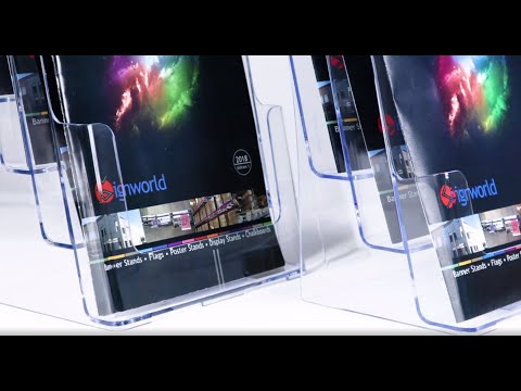 Letter Size Brochure Holder - 3 Pockets